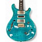 Used PRS Special 10 Top Turquoise Hollow Body Electric Guitar