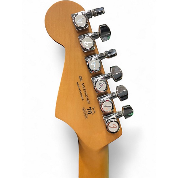 Used Fender 70th Anniversary Stratocaster Red Solid Body Electric Guitar