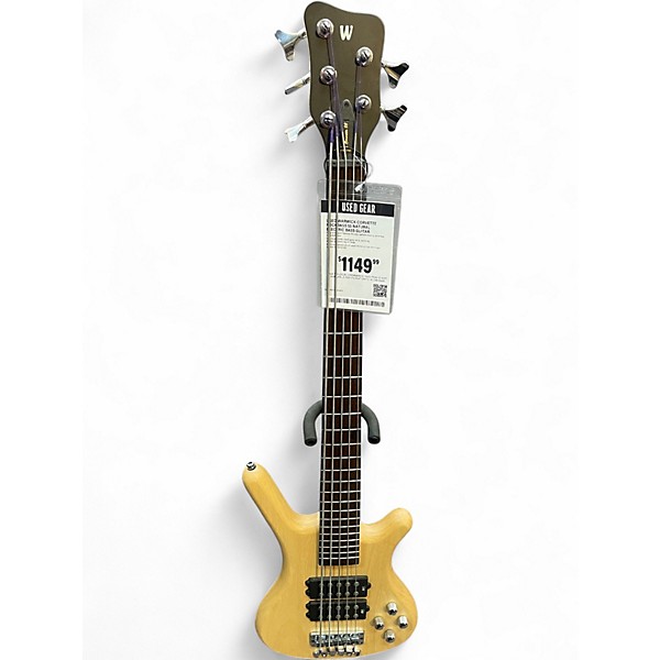 Used Warwick Corvette ROCKBASS $$ Natural Electric Bass Guitar