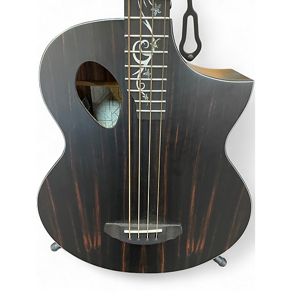 Used Michael Kelly DRAGONFLY 4 Natural Acoustic Bass Guitar