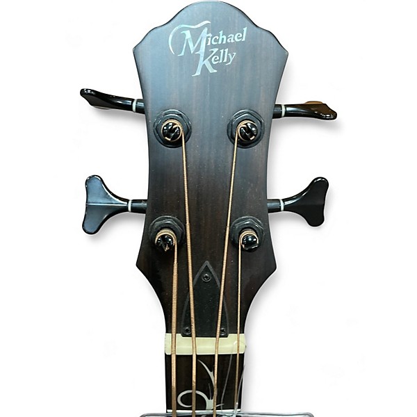 Used Michael Kelly DRAGONFLY 4 Natural Acoustic Bass Guitar