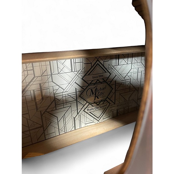 Used Michael Kelly DRAGONFLY 4 Natural Acoustic Bass Guitar