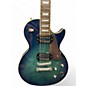 Used 2006 Epiphone LES PAUL STANDARD  BLUE FLAME BURST Solid Body Electric Guitar thumbnail