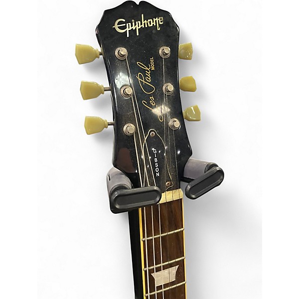 Used 2006 Epiphone LES PAUL STANDARD  BLUE FLAME BURST Solid Body Electric Guitar