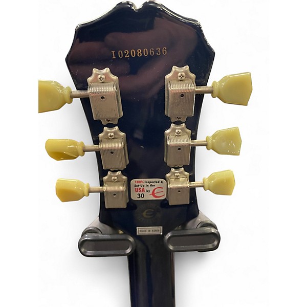 Used 2006 Epiphone LES PAUL STANDARD  BLUE FLAME BURST Solid Body Electric Guitar