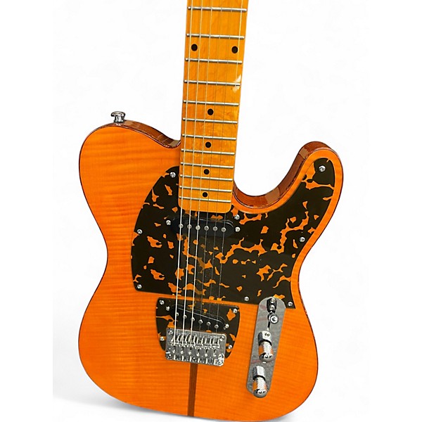 Used 2023 Firefly T Style Trans Orange Solid Body Electric Guitar