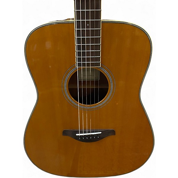 Used Yamaha FGTA TRANS ACOUSTIC Natural Acoustic Electric Guitar
