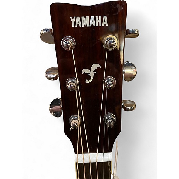 Used Yamaha FGTA TRANS ACOUSTIC Natural Acoustic Electric Guitar