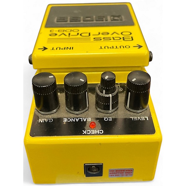 Used BOSS ODB3 Bass Overdrive Bass Effect Pedal