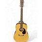 Used Martin Custom D Natural Acoustic Guitar thumbnail