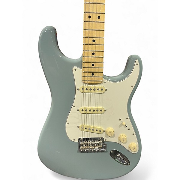 Used 2018 Fender AMERICAN PRO STRATOCASTER SONIC GRAY Solid Body Electric Guitar