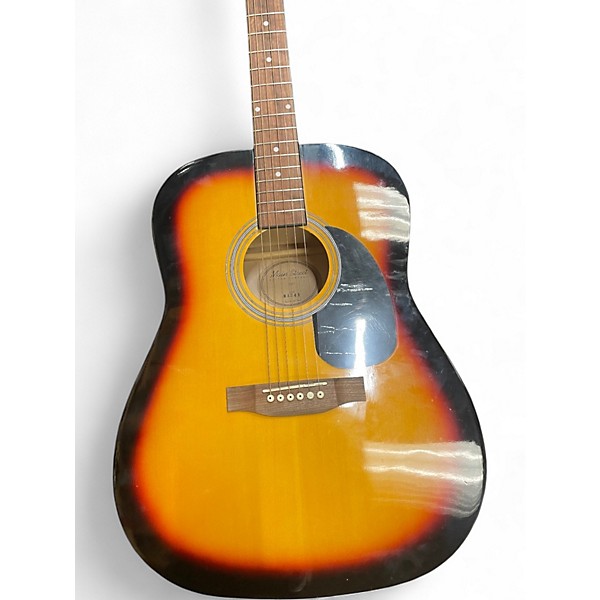Used Main Street Dreadnought Sunburst Acoustic Guitar