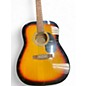 Used Main Street Dreadnought Sunburst Acoustic Guitar