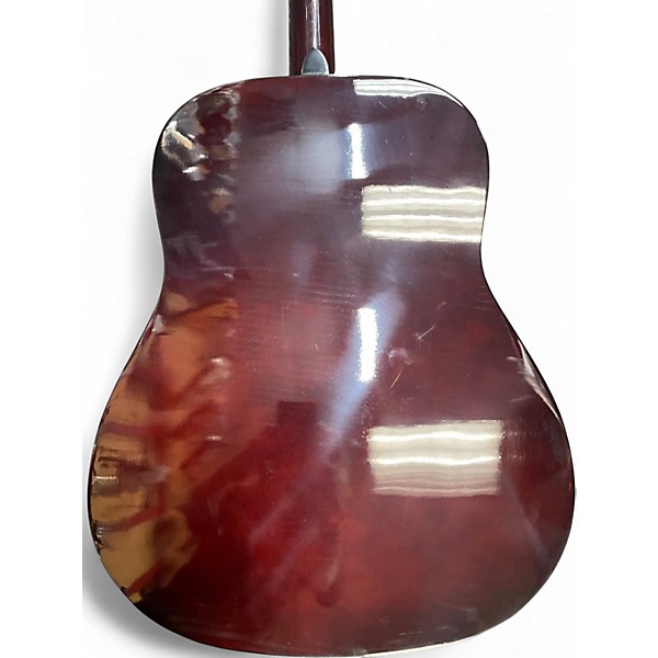 Used Main Street Dreadnought Sunburst Acoustic Guitar