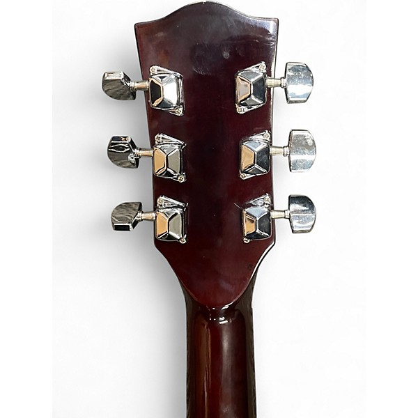 Used Main Street Dreadnought Sunburst Acoustic Guitar