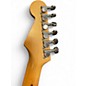 Vintage 1990 Fender Standard Stratocaster Black Solid Body Electric Guitar