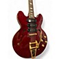 Used Epiphone Riviera Custom P93 Candy Apple Red Hollow Body Electric Guitar