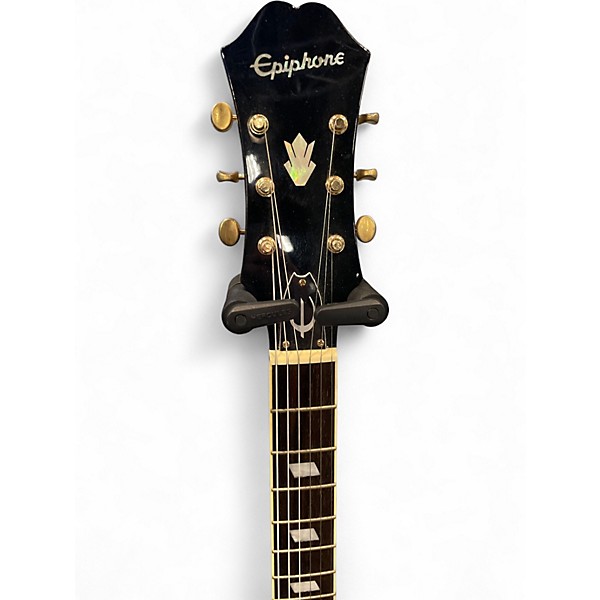 Used Epiphone Riviera Custom P93 Candy Apple Red Hollow Body Electric Guitar