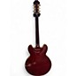 Used Epiphone Riviera Custom P93 Candy Apple Red Hollow Body Electric Guitar