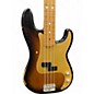 Used 2019 Fender 1950s Heavy Relic Precision Bass 2 Color Sunburst Electric Bass Guitar thumbnail