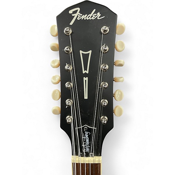 Used Fender Tim Armstrong Hellcat 12 Mahogany 12 String Acoustic Electric Guitar