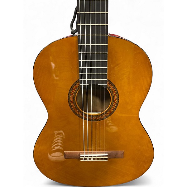 Used Yamaha C40 Natural Classical Acoustic Guitar