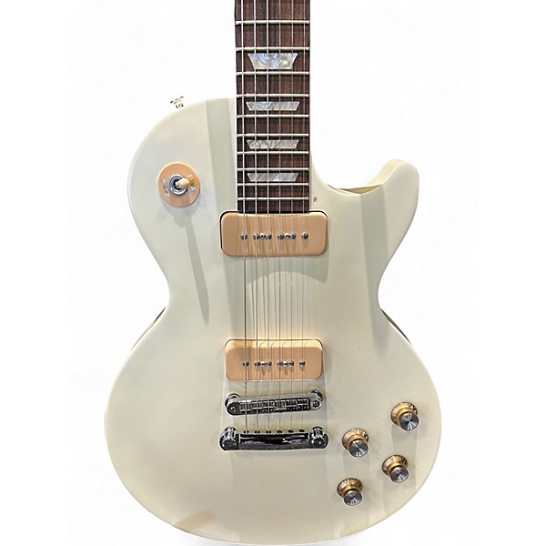 Used Gibson Les Paul Studio '60s Tribute with P90s Worn White Solid Body Electric Guitar