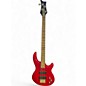 Used Dean Edge 10 Candy Apple Red Electric Bass Guitar thumbnail