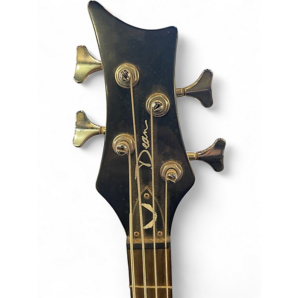 Used Dean Edge 10 Candy Apple Red Electric Bass Guitar