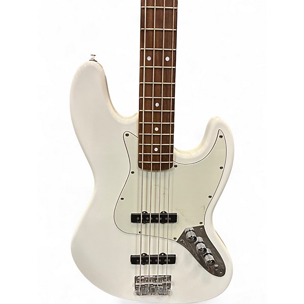Used Johnson jazz bass Alpine White Electric Bass Guitar