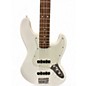 Used Johnson jazz bass Alpine White Electric Bass Guitar