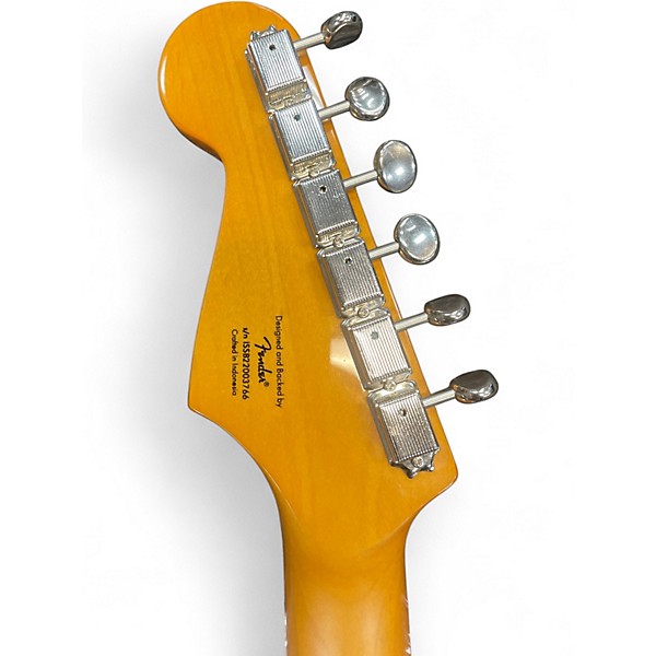 Used Squier Classic Vibe Stratocaster Blue Solid Body Electric Guitar