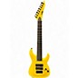 Used ESP LTD SC608B Stephen Carpenter Signature Baritone Yellow Solid Body Electric Guitar thumbnail
