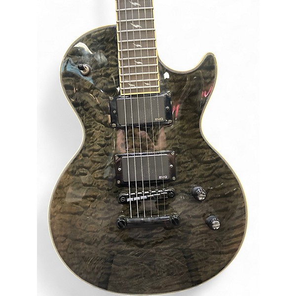 Used Epiphone Les Paul Prophecy Custom EX Black Solid Body Electric Guitar