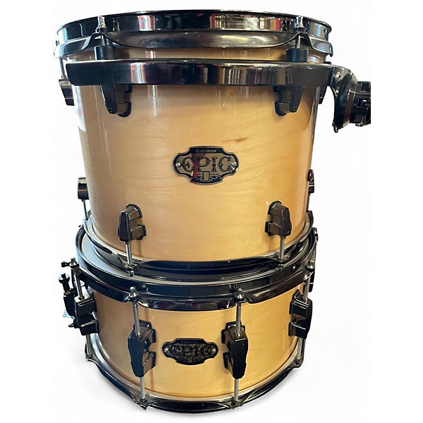Used Ludwig 5 Piece Epic Pro Beat Natural Drum Kit