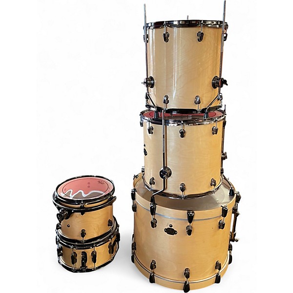 Used Ludwig 5 Piece Epic Pro Beat Natural Drum Kit