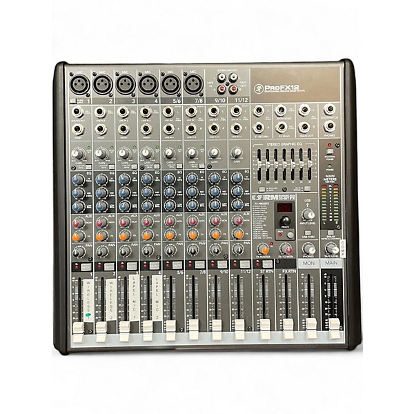 Used Mackie PROFX12 Unpowered Mixer