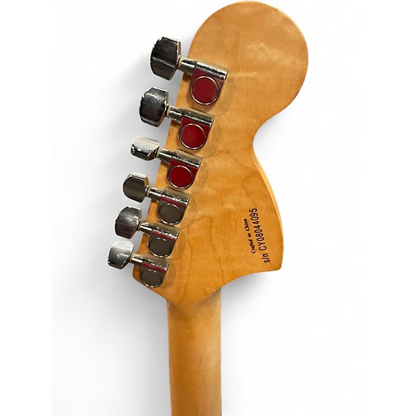 Used 2008 Squier Affinity Stratocaster Left Handed 2 Color Sunburst Electric Guitar