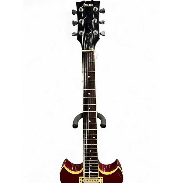 Vintage 1980s Yamaha SBG500 Candy Apple Red Solid Body Electric Guitar