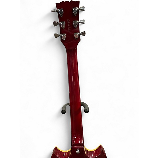 Vintage 1980s Yamaha SBG500 Candy Apple Red Solid Body Electric Guitar