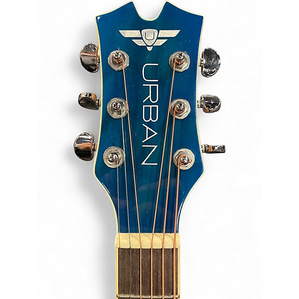 Used Keith Urban American Vintage Blue Acoustic Guitar