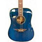 Used Keith Urban American Vintage Blue Acoustic Guitar