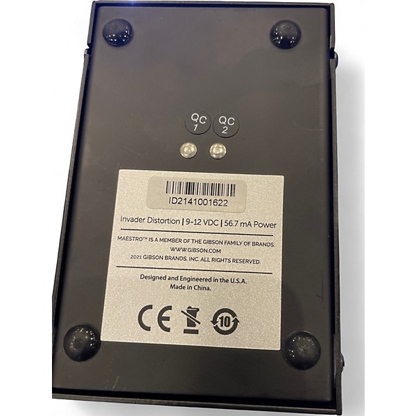 Used Maestro invader distortion Effect Pedal