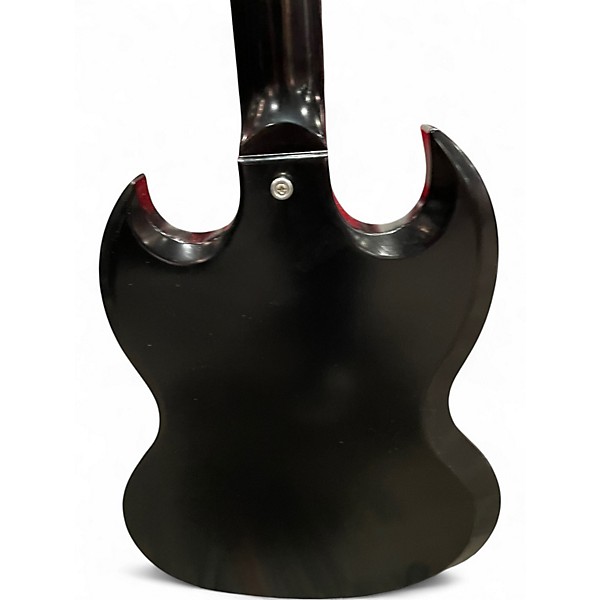 Used 2011 Gibson SG Melody Maker Black Solid Body Electric Guitar