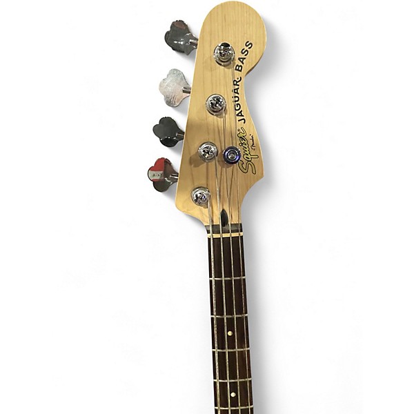 Used Squier JAGUAR BASS 2 Color Sunburst Electric Bass Guitar