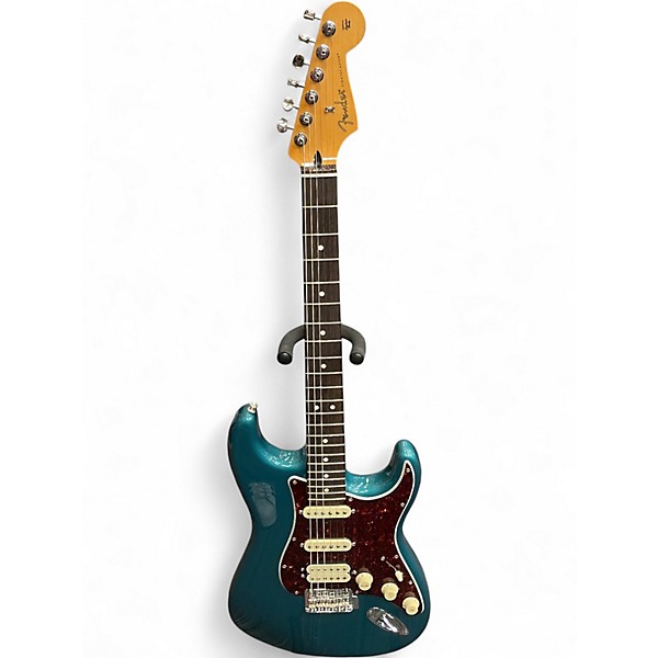 Used Fender Player II HSS Stratocaster Ocean Turquoise Solid Body Electric Guitar