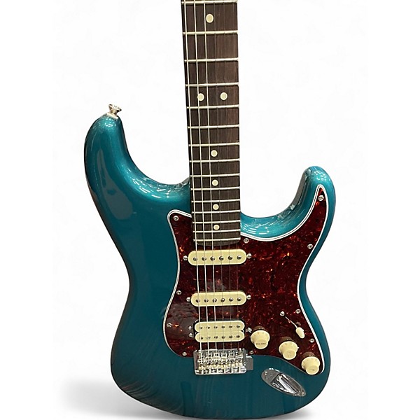 Used Fender Player II HSS Stratocaster Ocean Turquoise Solid Body Electric Guitar