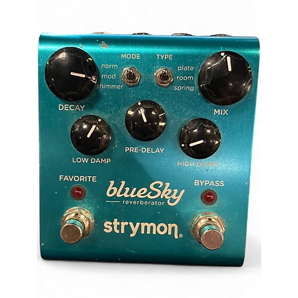Used Strymon Bluesky Reverb Effect Pedal