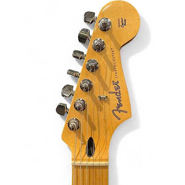 Used Fender Standard Stratocaster Classic White Solid Body Electric Guitar