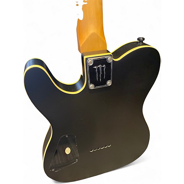 Used Schecter Guitar Research PT Monster Matte Black Solid Body Electric Guitar